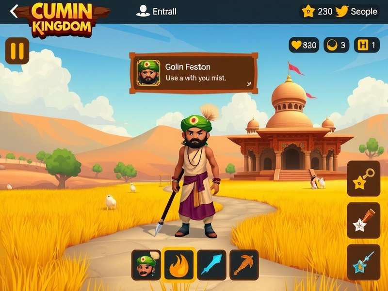 Cumin Kingdom Quest festival event screenshot